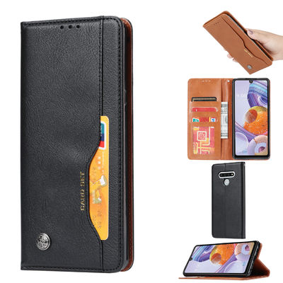 শকপ্রুফ এলজি সেল ফোন কেস Tpu চামড়া সূক্ষ্ম OEM কাস্টমাইজড