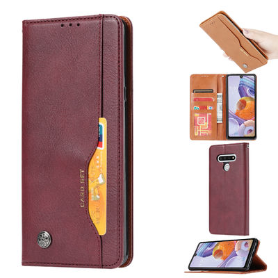 শকপ্রুফ এলজি সেল ফোন কেস Tpu চামড়া সূক্ষ্ম OEM কাস্টমাইজড