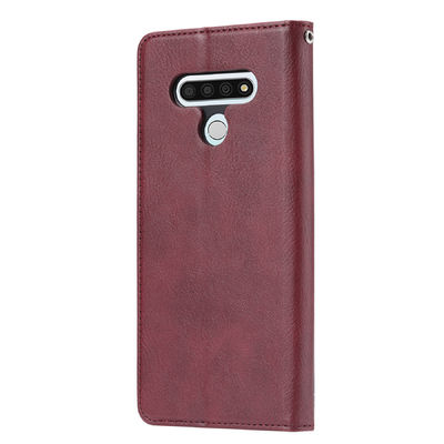 শকপ্রুফ এলজি সেল ফোন কেস Tpu চামড়া সূক্ষ্ম OEM কাস্টমাইজড