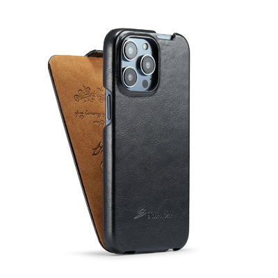 সূক্ষ্ম বিলাসবহুল জেনুইন লেদার ফোন কেস OEM Iphone 14 ম্যাগনেটিক কেস
